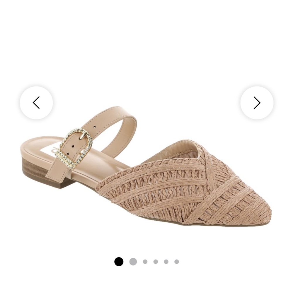 Dolce Vita Tan Woven Mules